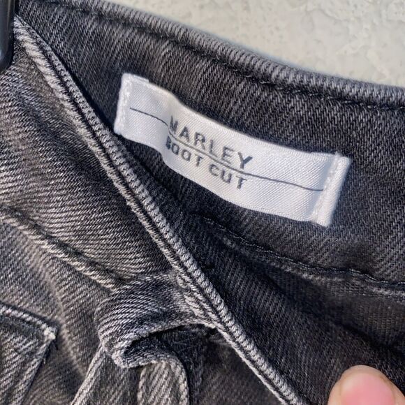 Vigoss Marley Bootcut Black Jeans Size 27 Women's Hem Inseam 25.5 Stretch - Picture 3 of 8